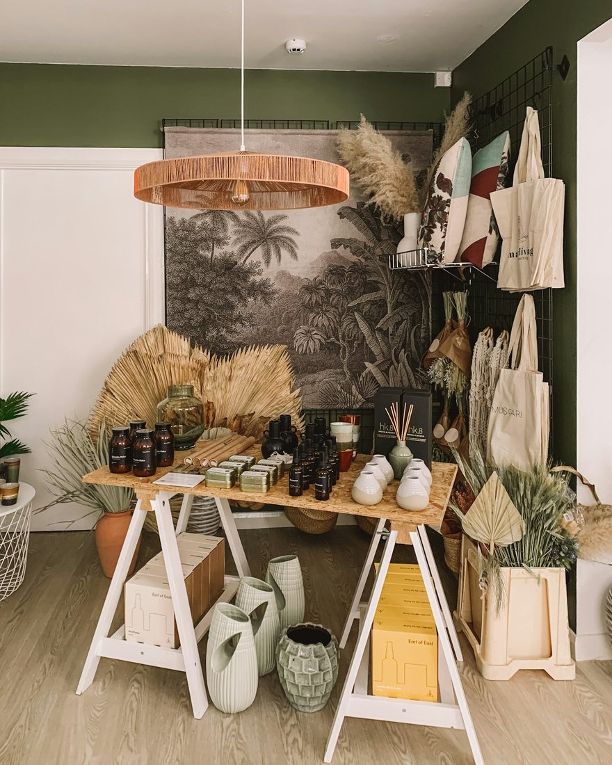 Negozio in stile boho
